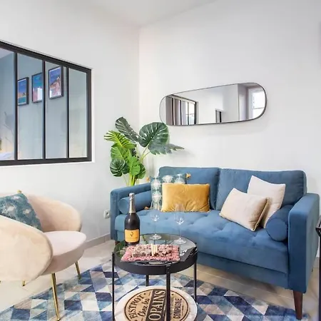Apartment #20 2p Port/parking/ac/central Elegant 5min Promenade