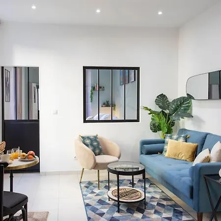 Daire #20 2p Port/parking/ac/central Elegant 5min Promenade *