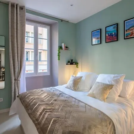 Appartement #20 2p Port/parking/ac/central Elegant 5min Promenade *